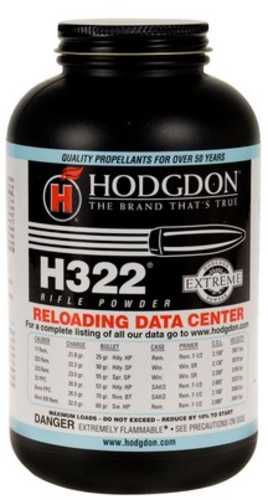 Hodgdon H322 Smokeless Powder 1 Lb