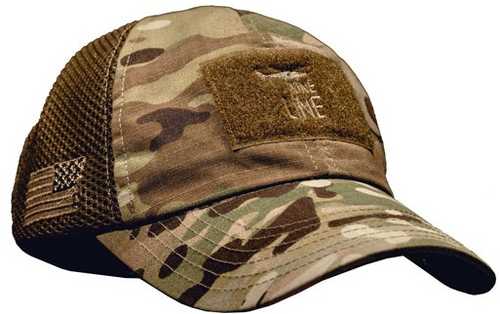Nine Line American Made Mesh Back Hat With Drop Line Multicam
