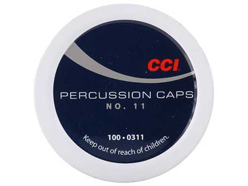 CCI #11 Percussion Caps For Muzzleloading - 1000/ct