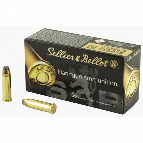 38 Special 158 Grain Soft Point 50 Rounds Sellior & Bellot Ammunition