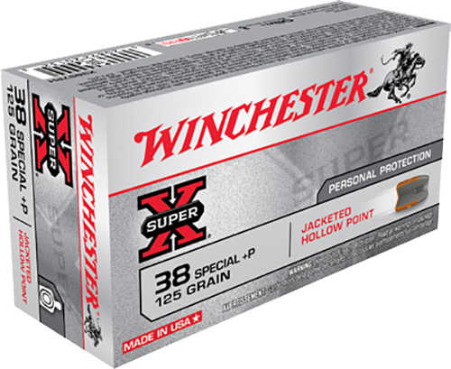 38 Special 125 Grain Hollow Point 50 Rounds Winchester Ammunition