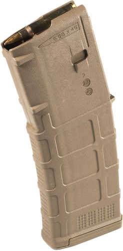 Magpul Mag557-MCT PMAG Gen M3 AR15/M4 223 Rem/5.56 Nato 30 Round Polymer Medium Coyote Tan