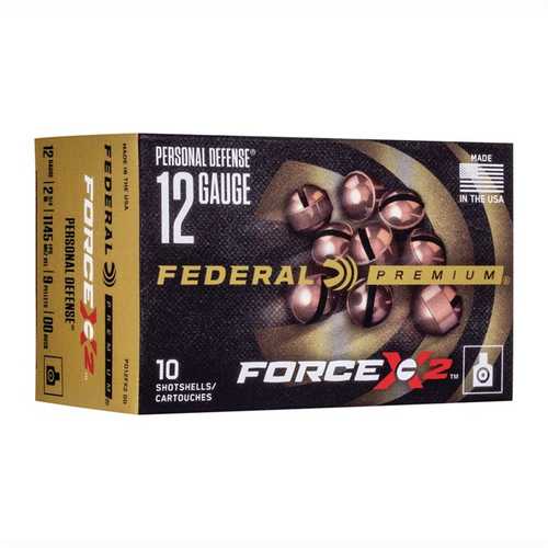 Federal Personal Defense 12ga 2.75 Force X2 10 per box