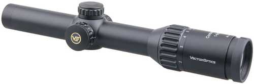 Vector Optics Continental 1-6x24IR 30mm Tube Illuminated Center Dot Reticle Scope