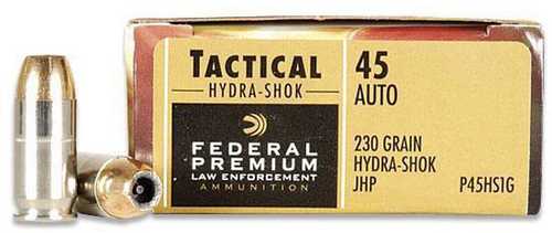 45 ACP 230 Grain Hollow Point 20 Rounds Federal Ammunition