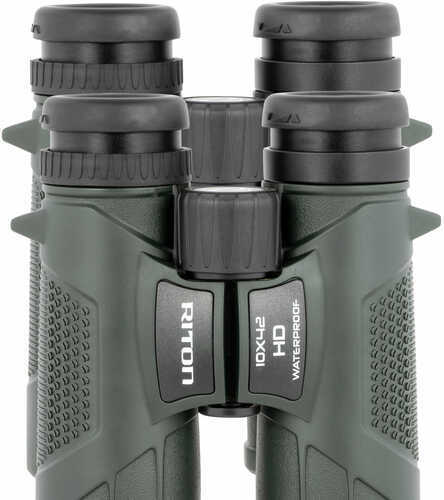 Riton Optics X5 Primal HD 10X42mm 315 ft @ 1000 yds Green Binocular