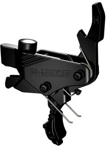 Hiperfire PDI BLK Drop-In Trigger Kit Fits AR15/AR10/PCC Black Color H&M Blacknitride+ Finish Curved 2LB Pull