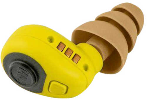 Peltor LEP200 Electronic Earplugs ABS Polymer 10 dB Earbuds Yellow
