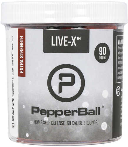 PEPPERBALL Live-X .68Cal Projectile 90 Pack