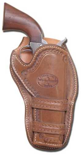 Cimarron Cheyenne Double Loop Lined Holster 5 1/2"  Left Hand