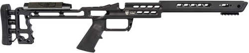 MasterPiece Arms Comp Chassis MPA w/V-Bedding & Adjustable Cheek Riser Black Cerakote Aluminum for Remington 700 SA