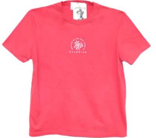 Browning Women's Short Sleeve T-shirt Wildflowers Large Pink