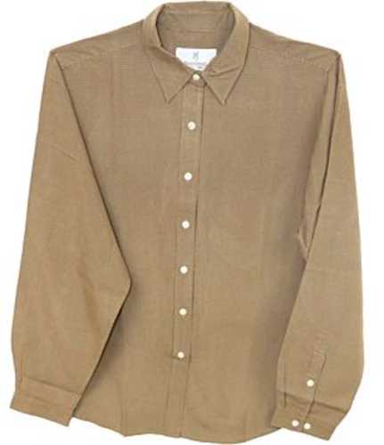 Browning Women's Lg Sleeve Microfibr Shirt Large Mocha