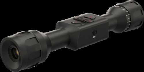 ATN ThOR-LT 320 Thermal Weapon Sight 2-4X Black 30mm Tube 7 Different Reticles with Choice of Color: Red/Green/B