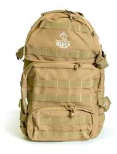 RUKX Gear Tactical 3 Day 600D Polyester 16" X 10" Tan