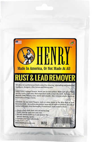 Henry Rust & Lead Remover Cloth Blitz 11" X 14"