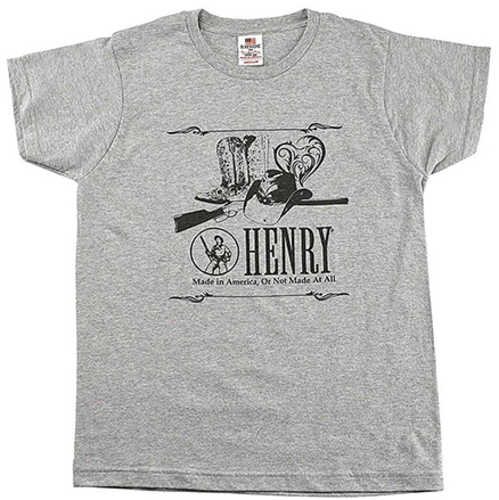 Henry Heart Ladies T-Shirt Dark Ash Small Short Sleeve