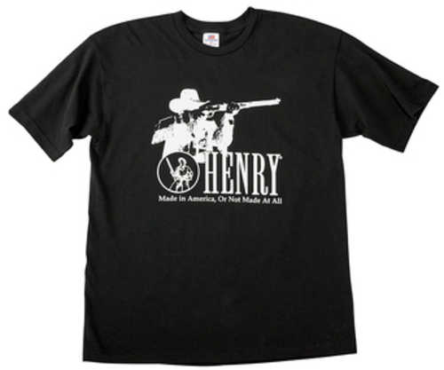 Henry Cowboy T-Shirt Black Xl Short Sleeve