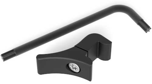 Leupold 172369 Throw Lever Black Aluminum Compatible W/ VX-5HD/6HD Riflescopes