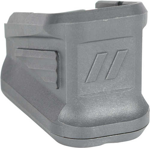 ZEV +5 BASEPAD FOR GLOCK 17 MAGAZINE GRAY