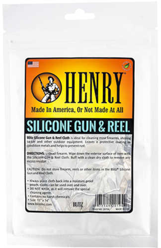 Henry Gun And Reel Cloth Blitz Treated Cotton Flannel 11" X 14"