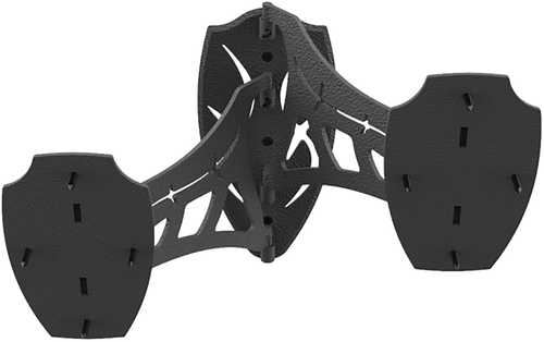 Skullhooker Dual Shoulder Mount Mounting Kit Wall Steel Black Small/Mid-Size Game