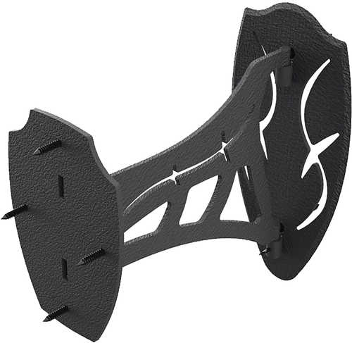 Skull Hooker Single Shoulder Mount Black