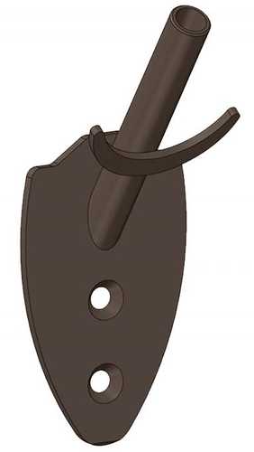 Skullhooker Flush Mount Mounting Kit Wall Steel Brown Medium/Heavy Game
