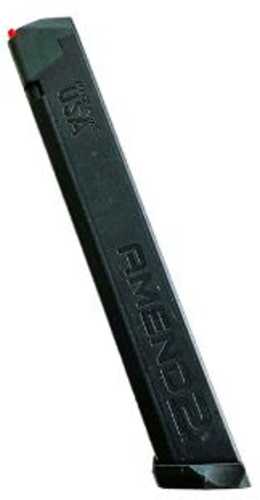 AMEND2 MAG GLK DBL STK 9MM 30RD BLK