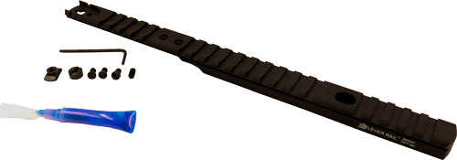 XS Sights Lever Rail Mount Fits Henry .45-70 with Round Barrel Anodized Finish Black HN-6000R-N
