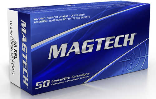 38 Special 158 Grain Lead 50 Rounds MAGTECH Ammunition