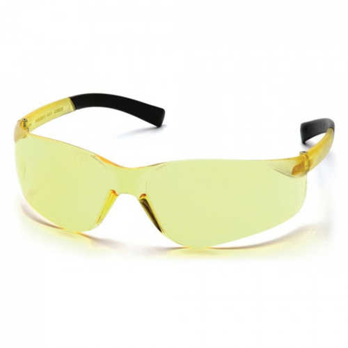 Pyramex ZTek Safety Glasses Amber With Amber Lenses With Dp1000 Earplugs