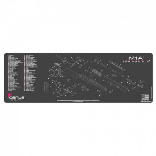 Cerus Gear Springfield M1A Schematic Rifle Promat Charcoal Gray / Pink