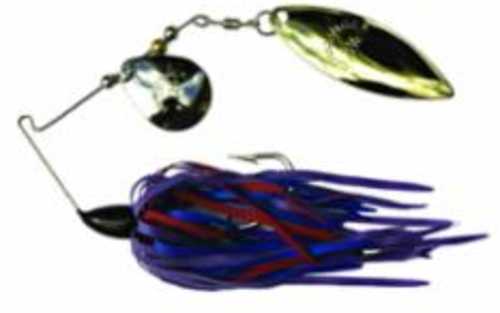 Humdinger Spinner Bait 1/4 Silver Colorado/Gold Willow Tequila