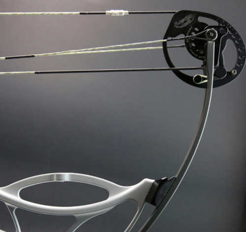 GAS Ghost XV String and Cable Set White w/ Black Serving Bowtech Reckoning 35 Model: GXVRKN35