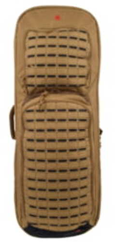Advance Warrior Solutions Fr36RBPTN/Bl Frame 36" L Backpack With Side Handle, Black Polyester For Tactical Rifle, Molle
