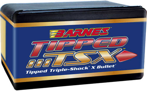 Barnes Tipped Triple-Shock X Bullets 22 Caliber .224" 55 Grains Boat Tail (Per 50) Md: 22453