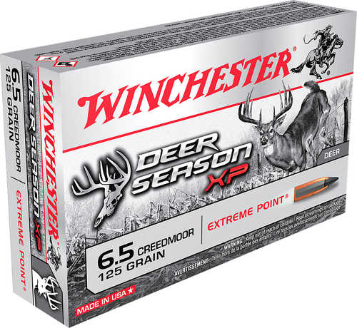 6.5 Creedmoor 125 Grain Ballistic Tip 20 Rounds Winchester Ammunition