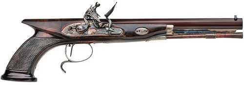 Pedersoli Tatham & Egg Muzzleloading Pistol 45 Caliber Flintlock 10" Browned Barrel Walnut Stock