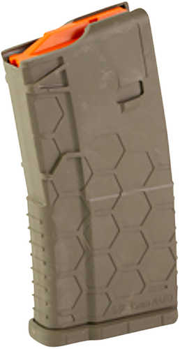 Hexmag HX1020AR15FDE Shorty Flat Dark Earth Polymer 10Rd 5.56X45mm Nato For AR-15