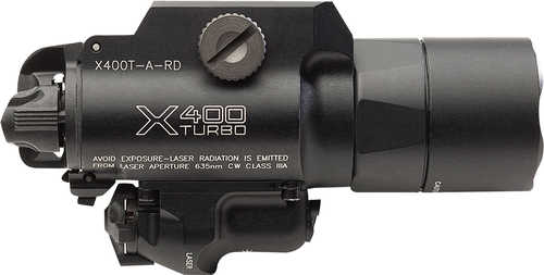 Surefire X400TARD For Handgun 500 Lumens/<5Mw Output Red/White Led Light Laser Black Anodized Aluminum