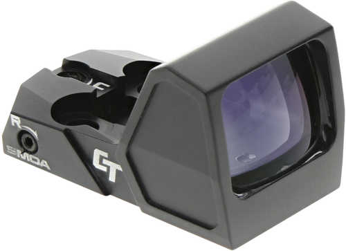 Crimson Trace 013000038 Rad Micro Pro Black Anodized 1X 5 MOA Green Dot Reticle Compact/Sub-Compact Pistol