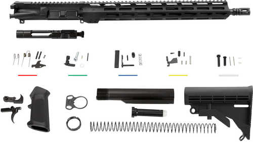 Aim Sports Complete AR-15 Build Kit 5.56X45mm Nato 16" Black Hardcoat Anodized Aluminum Rec Chrome Moly Barrel W