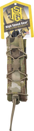 High Speed Gear 11ex00mc Taco Extended Mag Pouch Single Style Made Of Nylon With Multicam Finish & Molle Mount Type Comp