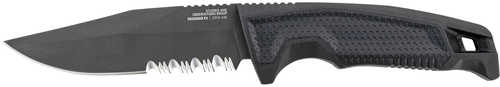 Sog-17-22-02 Recondo Fx 4.60" Fixed Part Serrated Satin Tini Full Tang Cryo 440c Ss Blade/ Black Overmolded Grn Ha