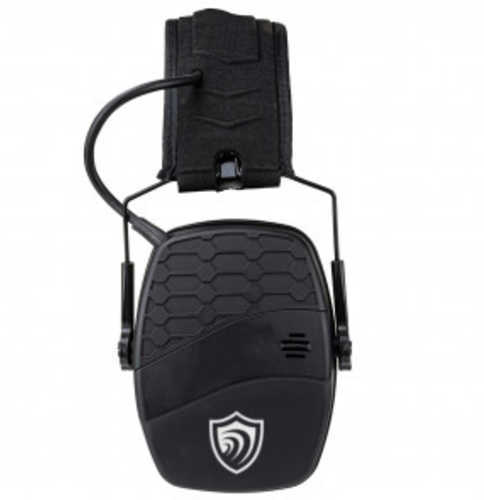 EarShield Ranger Electronic Earmuff Black - 22dB NRR - Bluetooth - Slim low profile muffs