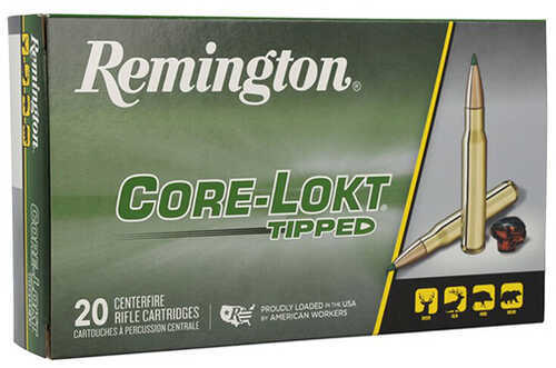 30-06 Springfield 180 Grain Ballistic Tip 20 Rounds Remington Ammunition