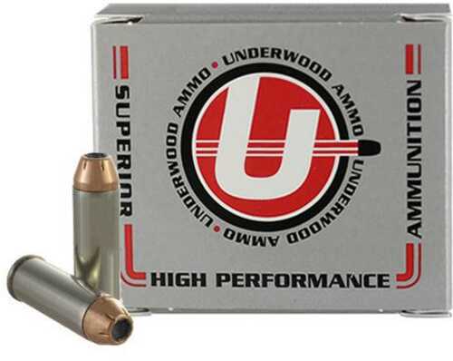 Underwood Ammo XTP Jacketed Hollow Point Handgun Ammunition 45 Colt (+P) 300Gr JHP 1300 Fps 20/ct