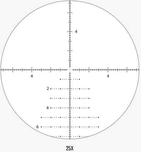 Athlon Midas TAC HD 5-25x56 Riflescope FFP APRS6 Mil Reticle Non Illuminated Black