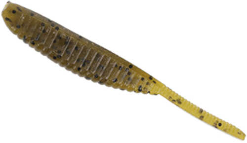 3" SHAD SHAPE WORM GRN PMK/BLK 10PK